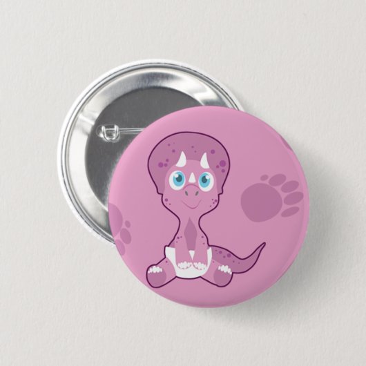 Dino Babies Button (Vorne & Hinten)