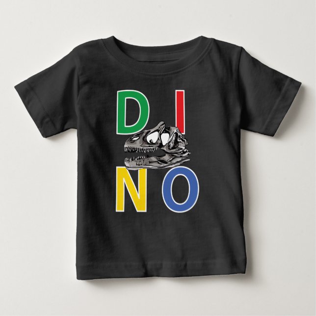DINO - Baby Fine Jersey T - Shirt (Vorderseite)