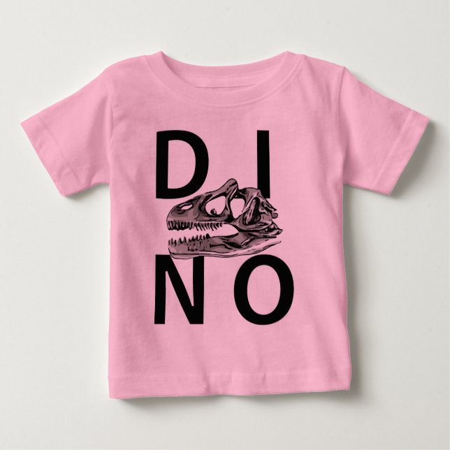 DINO - Baby Fine Jersey T - Shirt (Vorderseite)