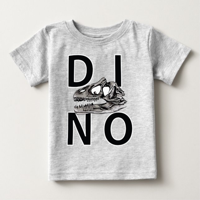 DINO - Baby Fine Jersey T - Shirt (Vorderseite)