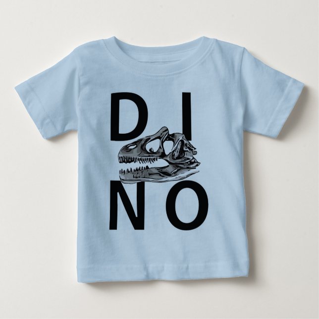 DINO - Baby Fine Jersey T - Shirt (Vorderseite)