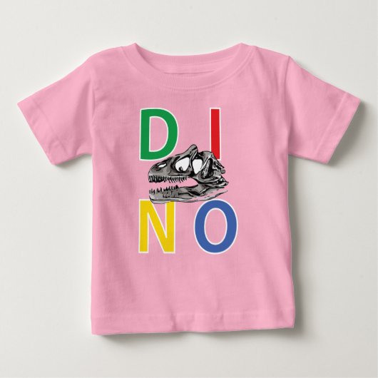 DINO - Baby Fine Jersey T - Shirt (Vorderseite)