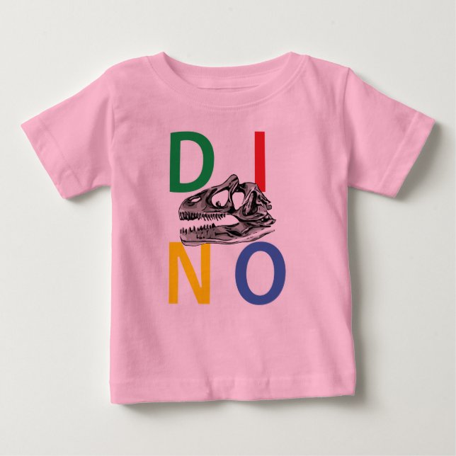 DINO - Baby Fine Jersey T - Shirt (Vorderseite)