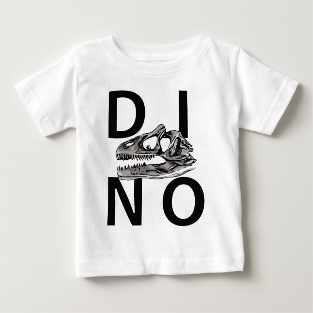 DINO - Baby Fine Jersey T - Shirt (Vorderseite)