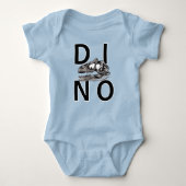 DINO - Baby Jersey Bodysuit Baby Strampler (Vorderseite)