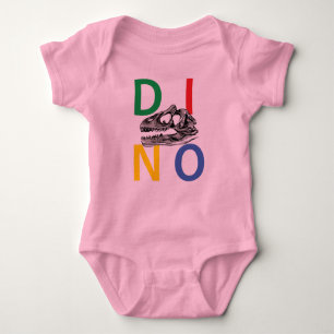 DINO - Baby Jersey Bodysuit Baby Strampler