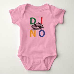 DINO - Baby Jersey Bodysuit Strampler