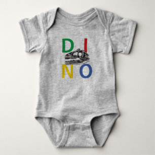 DINO - Baby Jersey Bodysuit Strampler