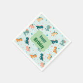 Dino Baby Napkins Serviette (Ecke)