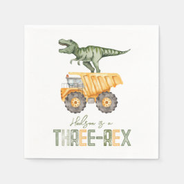 Dino Bau Drei Rex Napkins Serviette