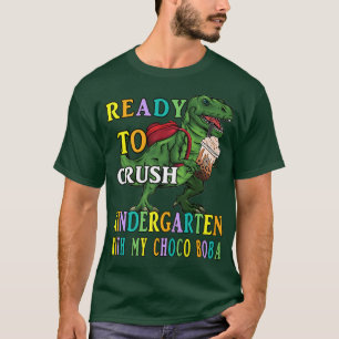 Dino bereit, den Kindergarten zu zerquetschen, Cho T-Shirt
