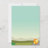 Dino Birthday Einladung Dinosaur Party (Rückseite)