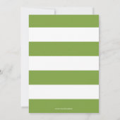 Dino Birthday Party Einladung (Rückseite)