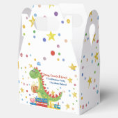 Dino Birthday Party Geschenkschachtel (Geöffnet)