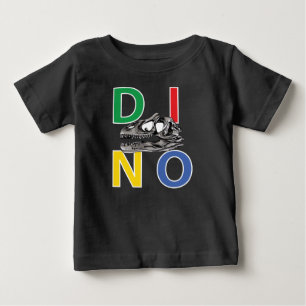 DINO - Black Baby Fine Jersey T - Shirt