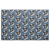 Dino-Blau Stoff (Fat Quarter (45,7 x 55,9 cm))