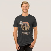 Dino Bones Tri-Blend Shirt (Vorderseite voll)