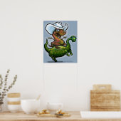 Dino Bronco Poster (Küche)
