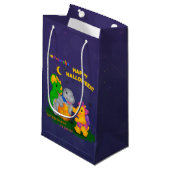 Dino-Buddies™ glückliche Halloween Tasche Kleine Geschenktüte (Vorderseite Schrägansicht)