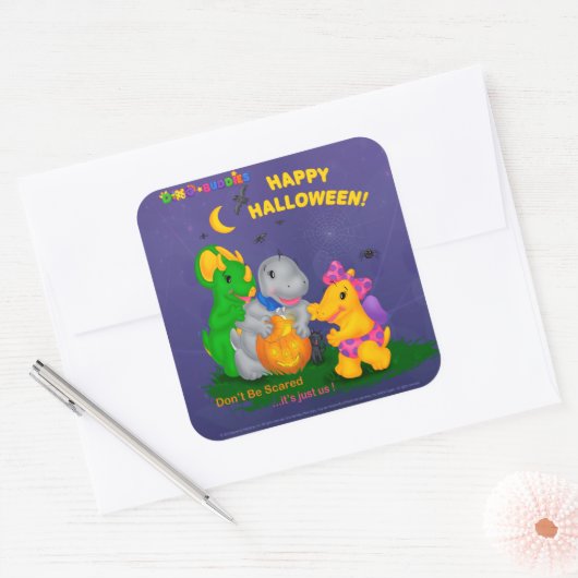 Dino-Buddies™ Stickers - Halloween-Szene (Umschlag)
