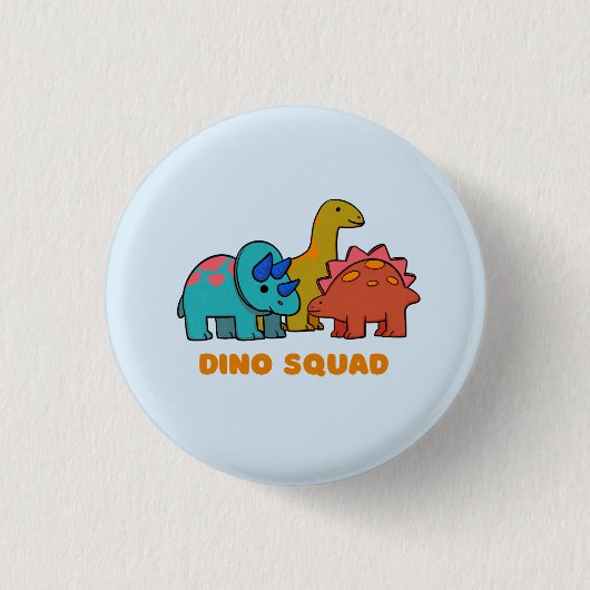 Dino Button (Vorderseite)