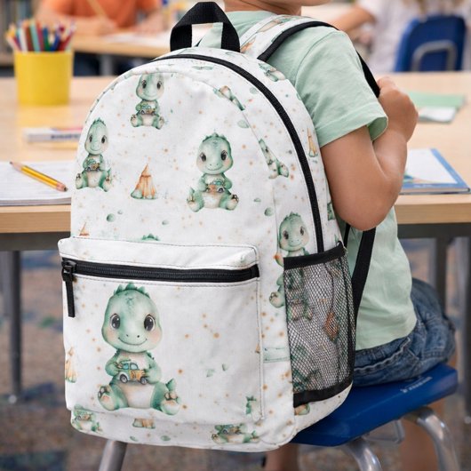 Dino Camp Explorer Bedruckter Rucksack