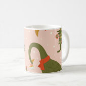 Dino Christmas Party: Tree Rex Kaffeetasse (VorderseiteRechts)