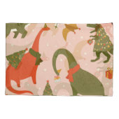 Dino Christmas Party: Tree Rex Kissenbezug (Rückseite)