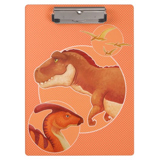 Dino Clipboard Klemmbrett (Vorderseite)