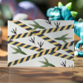 Dino Construction 3. Geburtstag Einladung