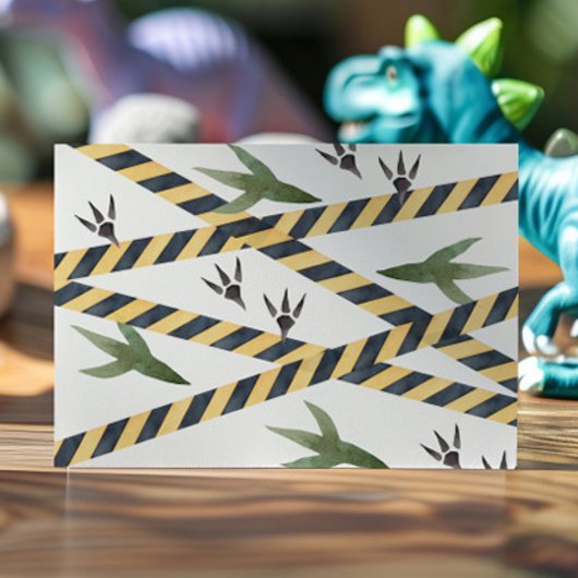 Dino Construction 3. Geburtstag Einladung