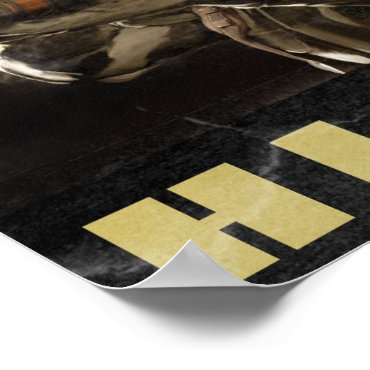 Dino D-Day: Hissman Poster (Ecke)