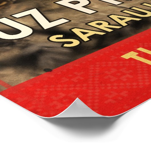 Dino D-Day: Ilona Vike Poster (Ecke)