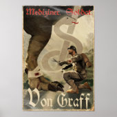 Dino D-Day: Von Graff Poster (Vorne)