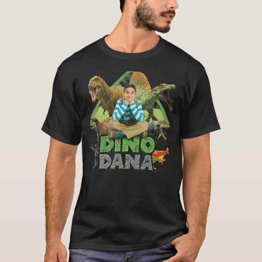 Dino Dana Real Dinosaurs Shirt (Vorderseite)