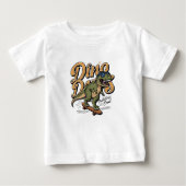 Dino Days Baby T-shirt (Vorderseite)