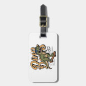 Dino Days Gepäckanhänger (Vorderseite vertikal)