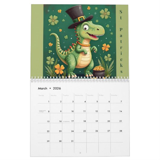 Dino Days Kalender (Mär 2026)