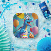 Dino Delight für Little Roarers Pappteller (Party)