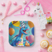 Dino Delight für Little Roarers Pappteller (Party)