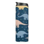 Dino Delight: Geburtstagsparty Spaß Thermosbecher (Nach rechts gedreht)
