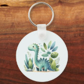 Dino Delight Schlüsselanhänger (Vorderseite)