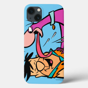 Dino, der FredFlintstone leckt iPhone 13 Hülle