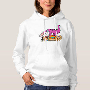 Dino, der FredFlintstone leckt Hoodie