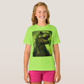 Dino Design Girls' Basic T-Shirt (Vorne ganz)