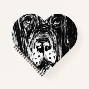Dino die große Dogge Notizblock