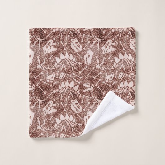 Dino Dig Badhandtuch Set (Waschlappen)