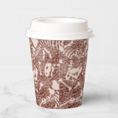 Dino Dig braun Pappbecher (Rechts)