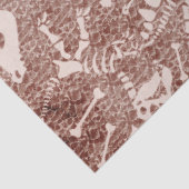 Dino Dig Dino Knochen braun Seidenpapier (Ausschnitt)