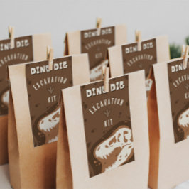 Dino Dig Dinosaur Grabungskit - Vorzugkarten Begleitkarte
